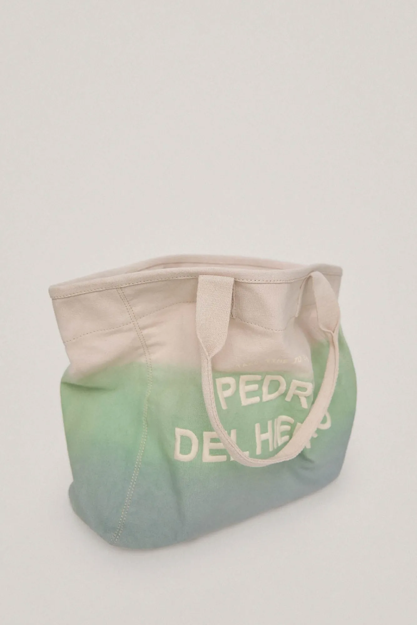 Bolsa Canvas Logo Bordado^Pedro del Hierro New