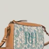 Bolso Bandolera De Canvas Estampado Marino Y Piel^Pedro del Hierro Store