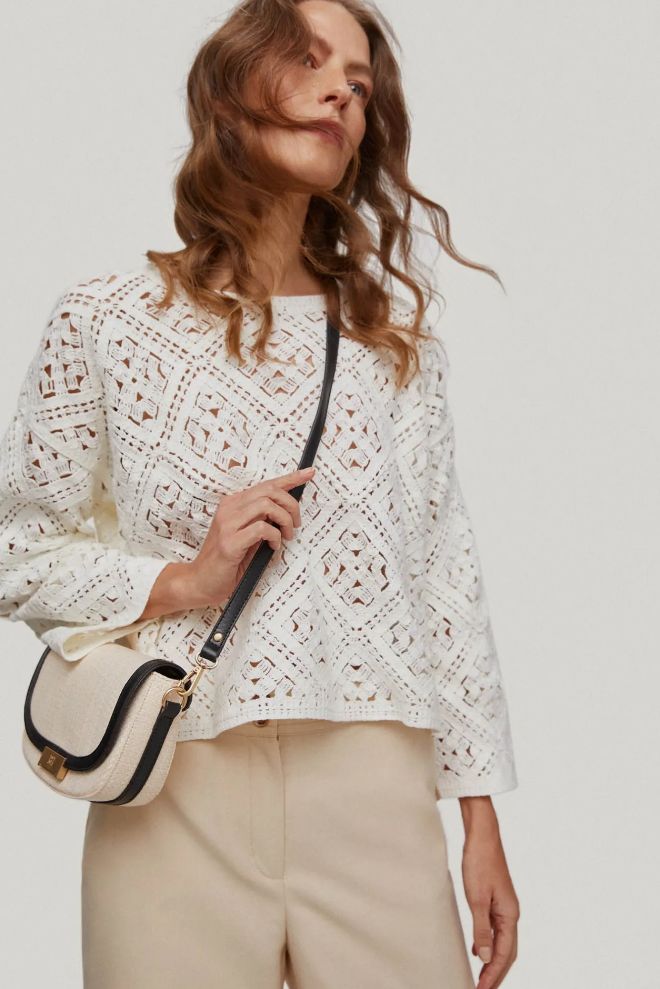 Bolso Bandolera De Piel^Pedro del Hierro Cheap