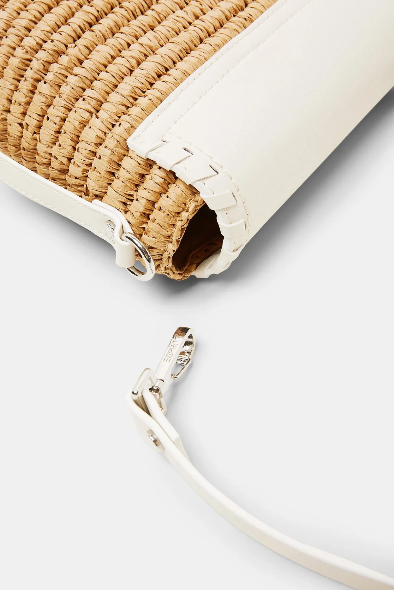 Bolso Bandolera Rafia Con Solapa^Esprit Hot