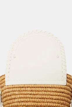 Bolso Bandolera Rafia Con Solapa^Esprit Hot