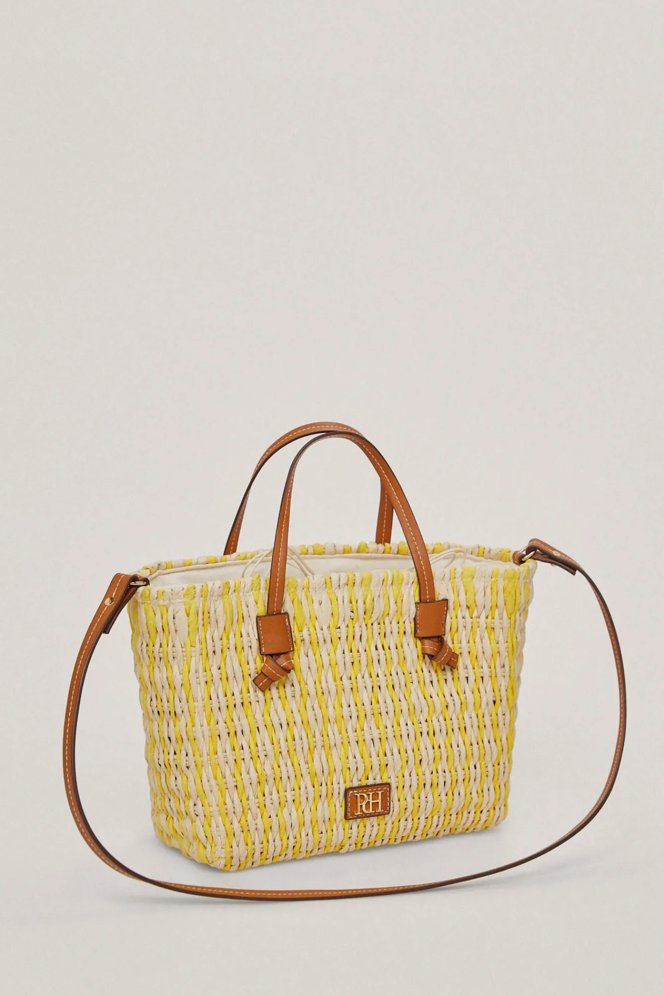 Bolso Cesta Tote Multicolor De Rafia^Pedro del Hierro Clearance