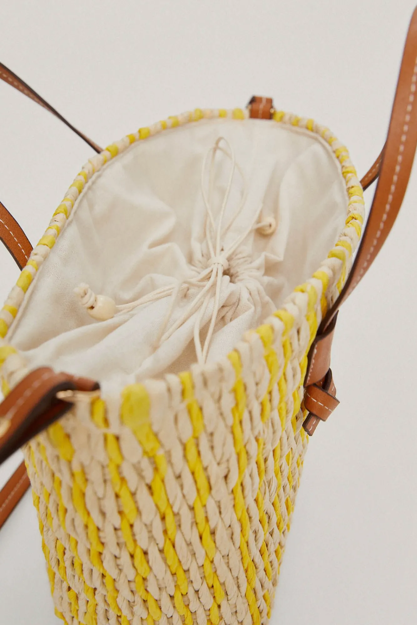 Bolso Cesta Tote Multicolor De Rafia^Pedro del Hierro Clearance