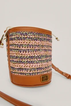Bolso Cubo De Rafia Multicolor^Pedro del Hierro Fashion