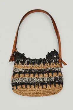 Bolso Media Luna Con Bandolera De Rafia^Pedro del Hierro Flash Sale