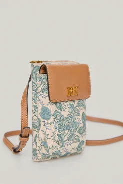 Bolso Movil De Canvas Estampado Marino Y Piel^Pedro del Hierro Sale