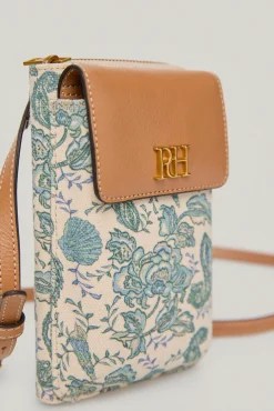 Bolso Movil De Canvas Estampado Marino Y Piel^Pedro del Hierro Sale