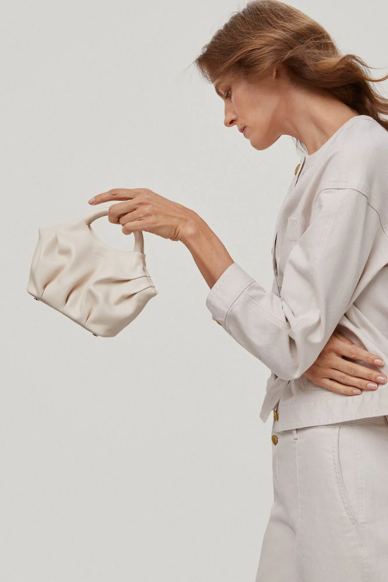 Bolso Pouch Pequeno De Piel^Pedro del Hierro Store