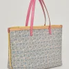 Bolso Shopper De Jacquard Logotipo Y Piel^Pedro del Hierro Store