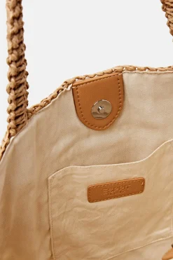 Bolso Shopper Tejido Trenzado Papel^Esprit Discount