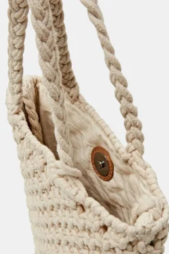 Bolso Tote Crochet Algodon^Esprit Shop