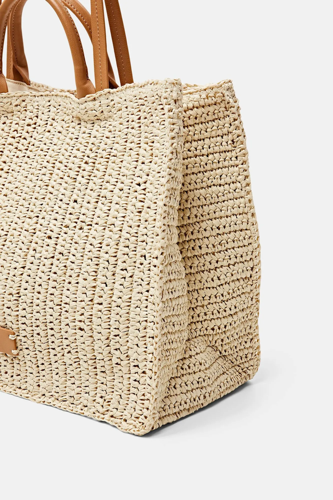 Bolso Tote Papel Monocolor^Esprit Clearance