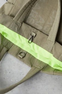 Bolso Tote Verde Oliva^Dash and Stars New