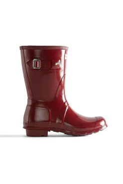 Bota Original Short Gloss Fall Red^Hunter Sale