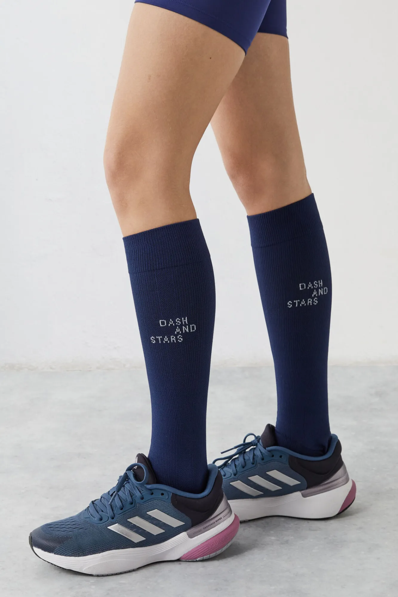 Calcetines Altos Tecnicos Naranja^Dash and Stars Cheap