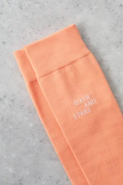 Calcetines Altos Tecnicos Naranja^Dash and Stars Cheap