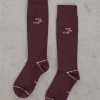 Calcetines Tecnicos Altos Morado^Dash and Stars New