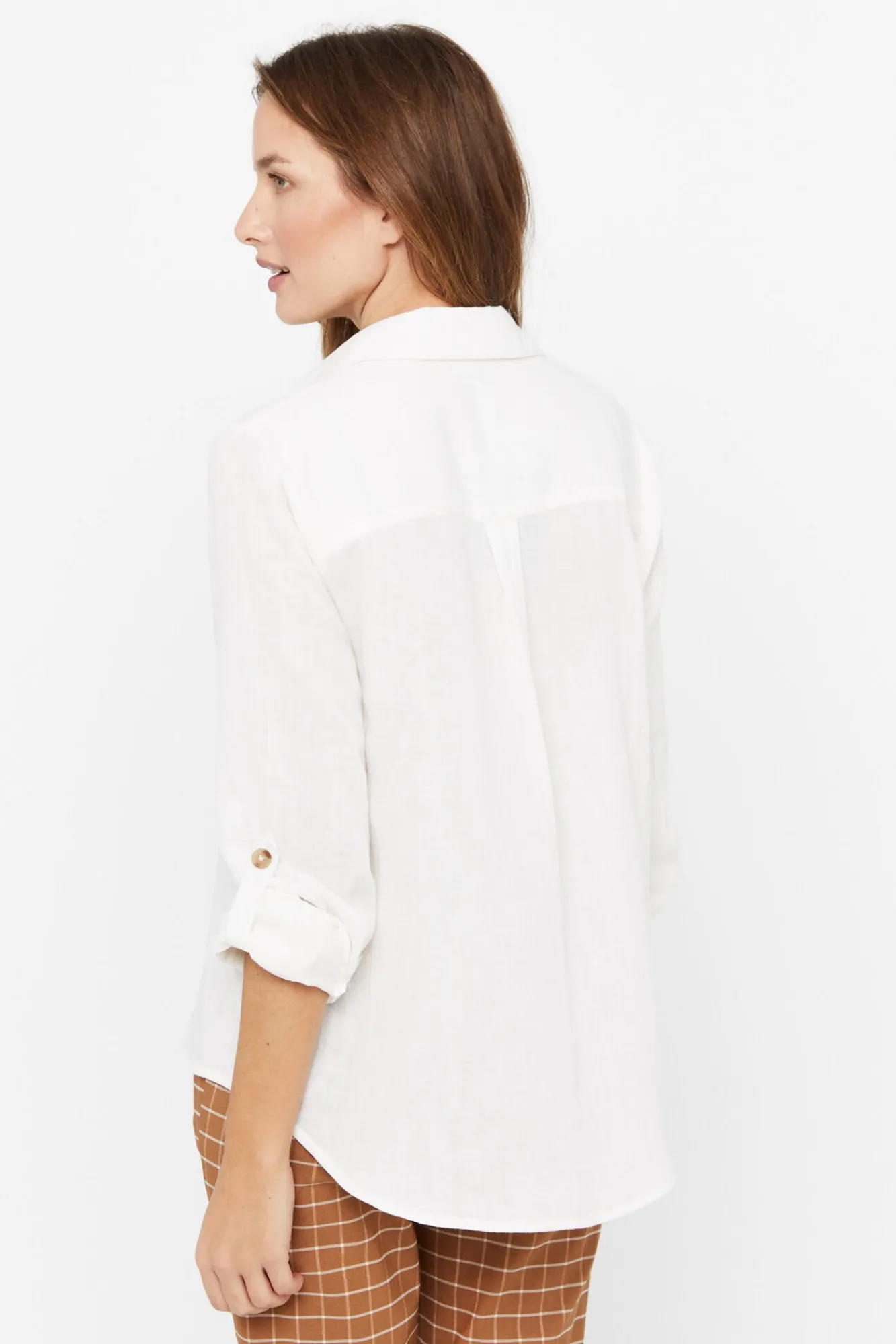 Camisa Algodon Rustico^Cortefiel Cheap