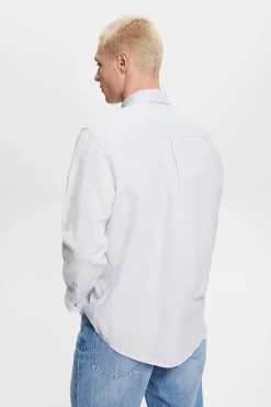 Camisa Basica Regular Fit Con Lino^Esprit Cheap