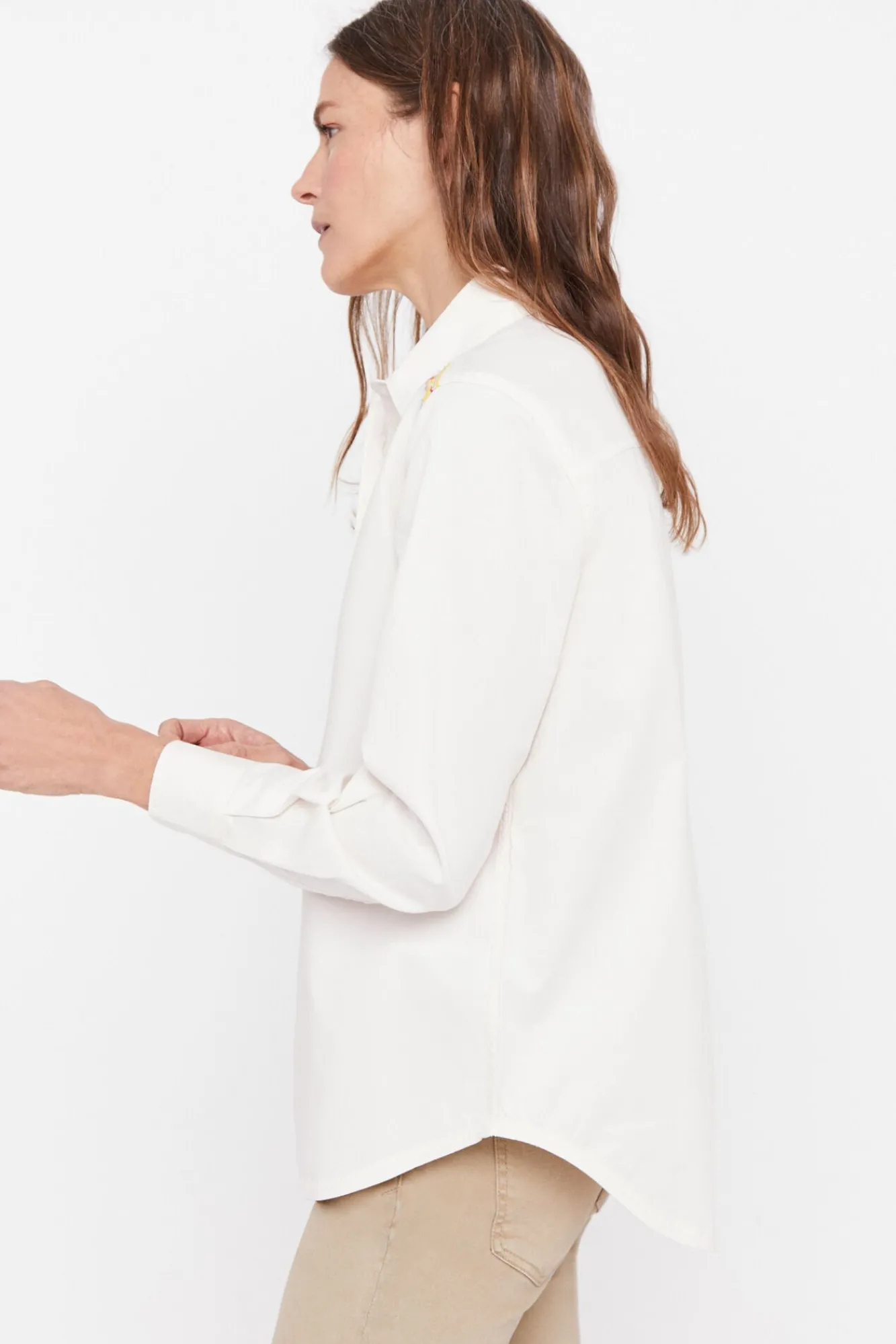 Camisa Bordada^Cortefiel Flash Sale