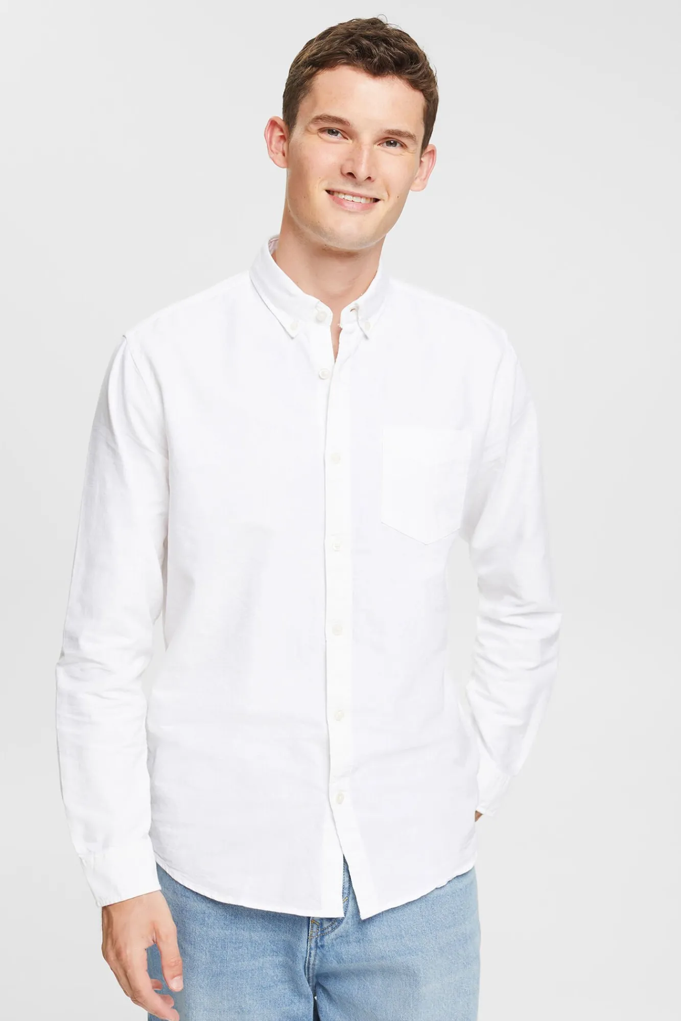 Camisa Clasica Oxford 100% Algodon^Esprit Sale