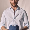 Camisa Cuadro Vichy Pequeno Manga Larga^Ooto Fashion