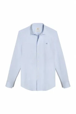 Camisa Cuadro Vichy Pequeno Manga Larga^Ooto Fashion