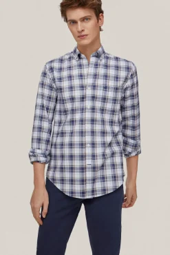 Camisa Cuadros Non Iron + Antimanchas^Pedro del Hierro Store