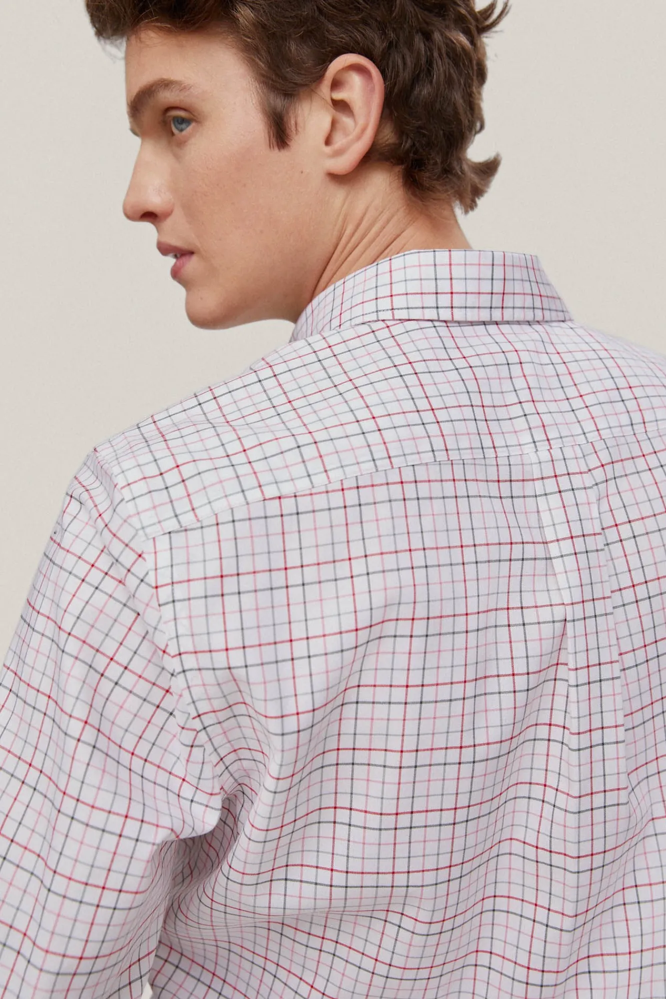 Camisa Cuadros Non Iron + Antimanchas^Pedro del Hierro Hot