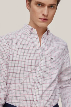 Camisa Cuadros Non Iron + Antimanchas^Pedro del Hierro Hot