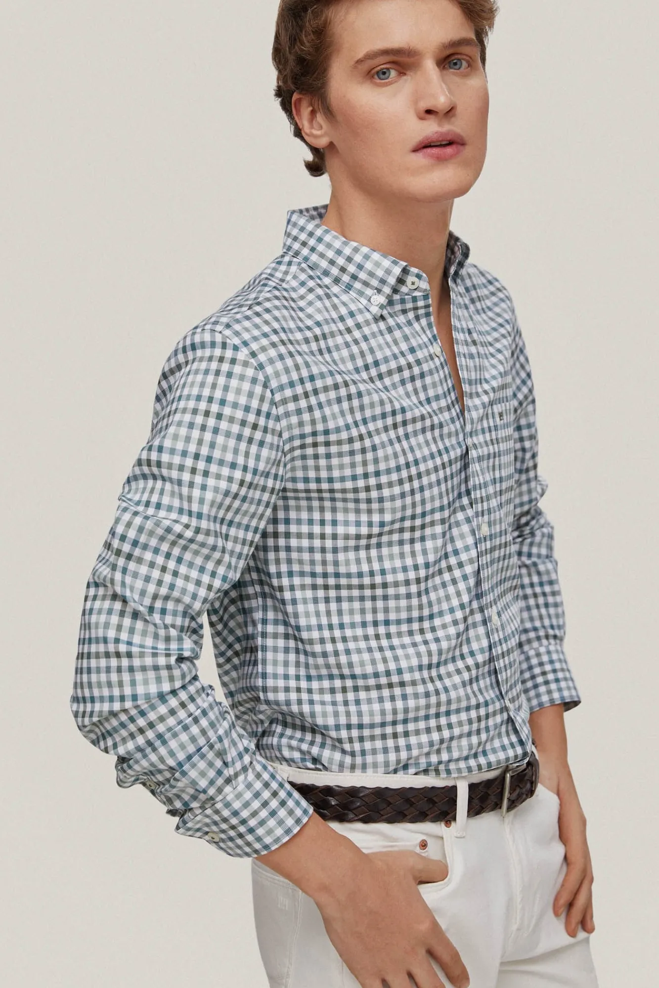 Camisa Cuadros Non Iron + Antimanchas^Pedro del Hierro Cheap