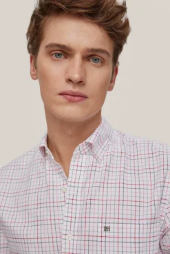 Camisa Cuadros Non Iron + Antimanchas^Pedro del Hierro Hot
