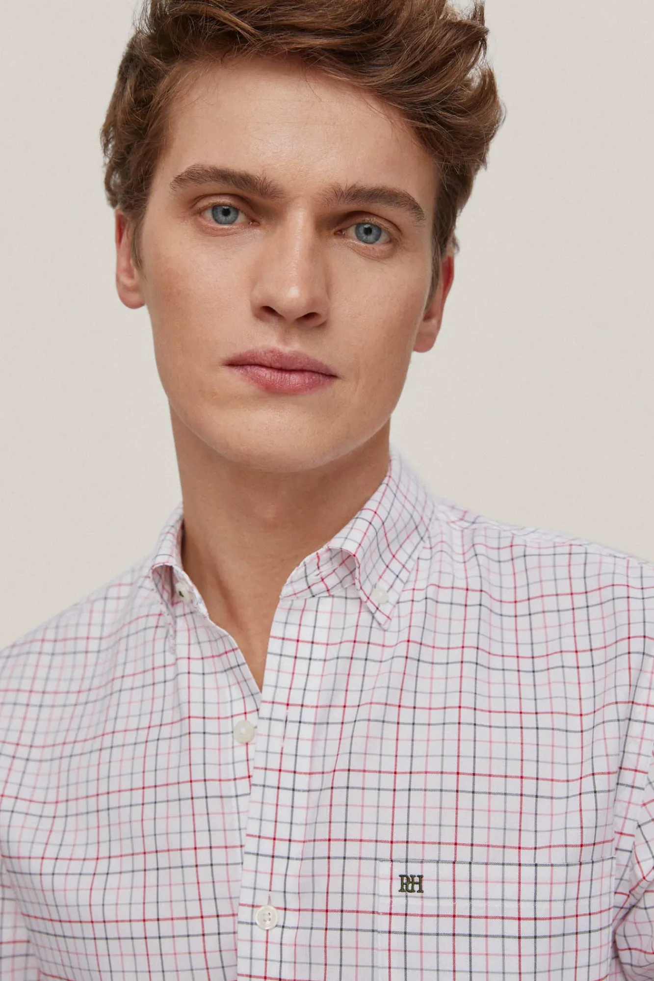 Camisa Cuadros Non Iron + Antimanchas^Pedro del Hierro Hot