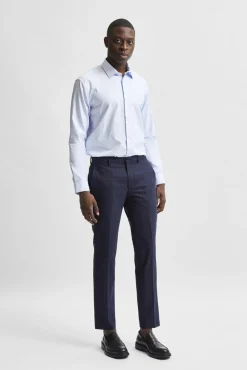 Camisa De Manga Larga De Vestir 100% Algodon Regular Fit^Selected Clearance