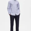 Camisa De Manga Larga Y Regular Fit Algodon Organico.^Selected New