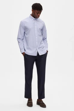 Camisa De Manga Larga Y Regular Fit Algodon Organico.^Selected New