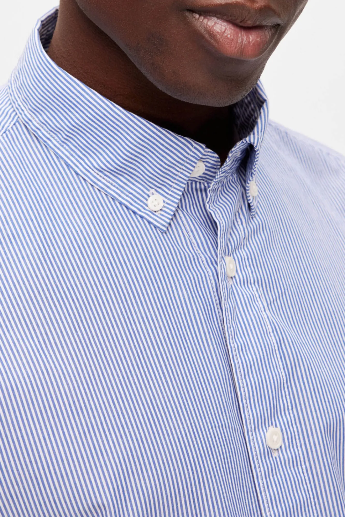 Camisa De Manga Larga Y Regular Fit Algodon Organico.^Selected New