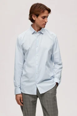 Camisa De Vestir De Manga Larga Algodon Organico^Selected Best Sale