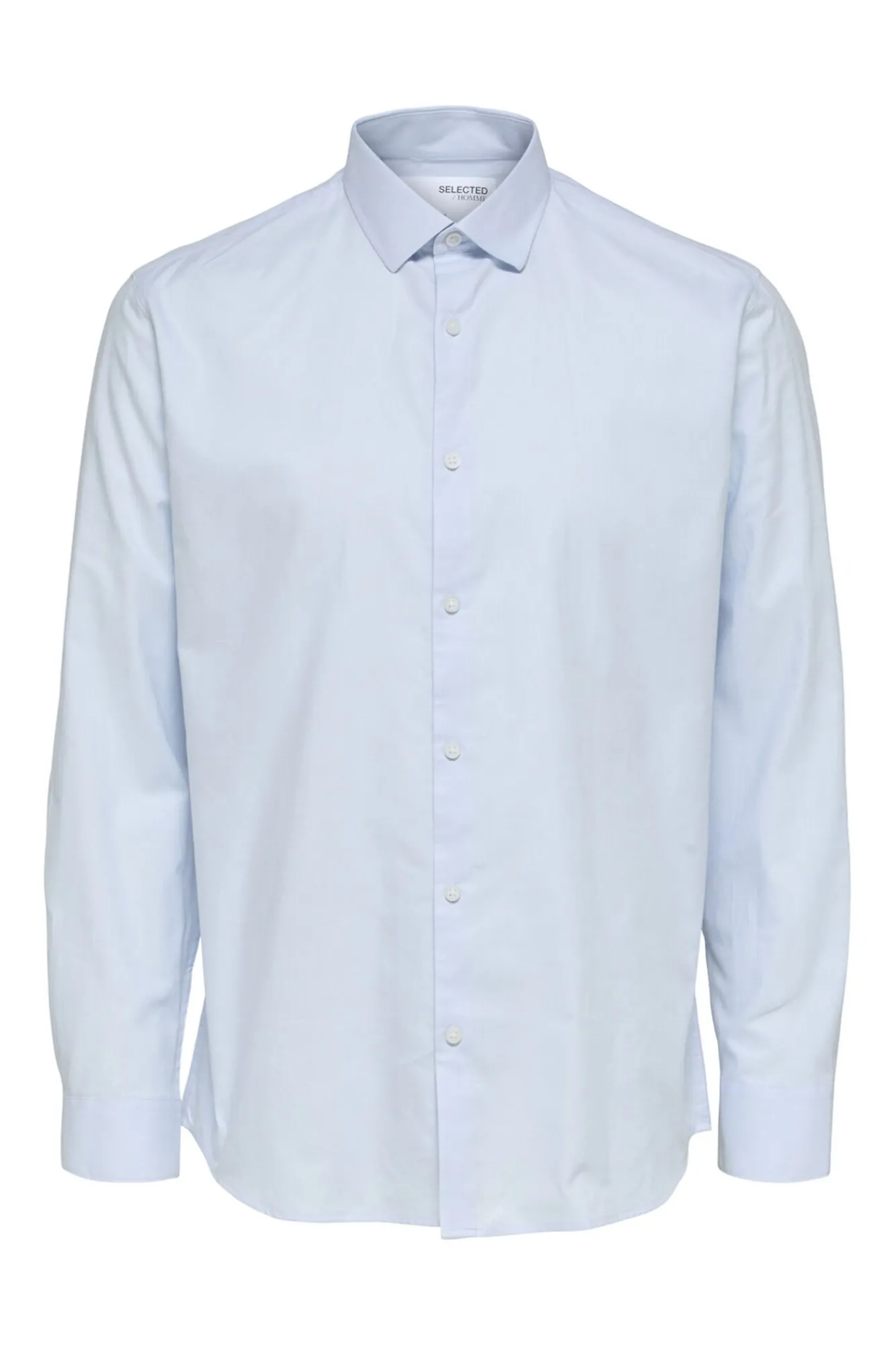 Camisa De Vestir De Manga Larga Algodon Organico^Selected Best Sale
