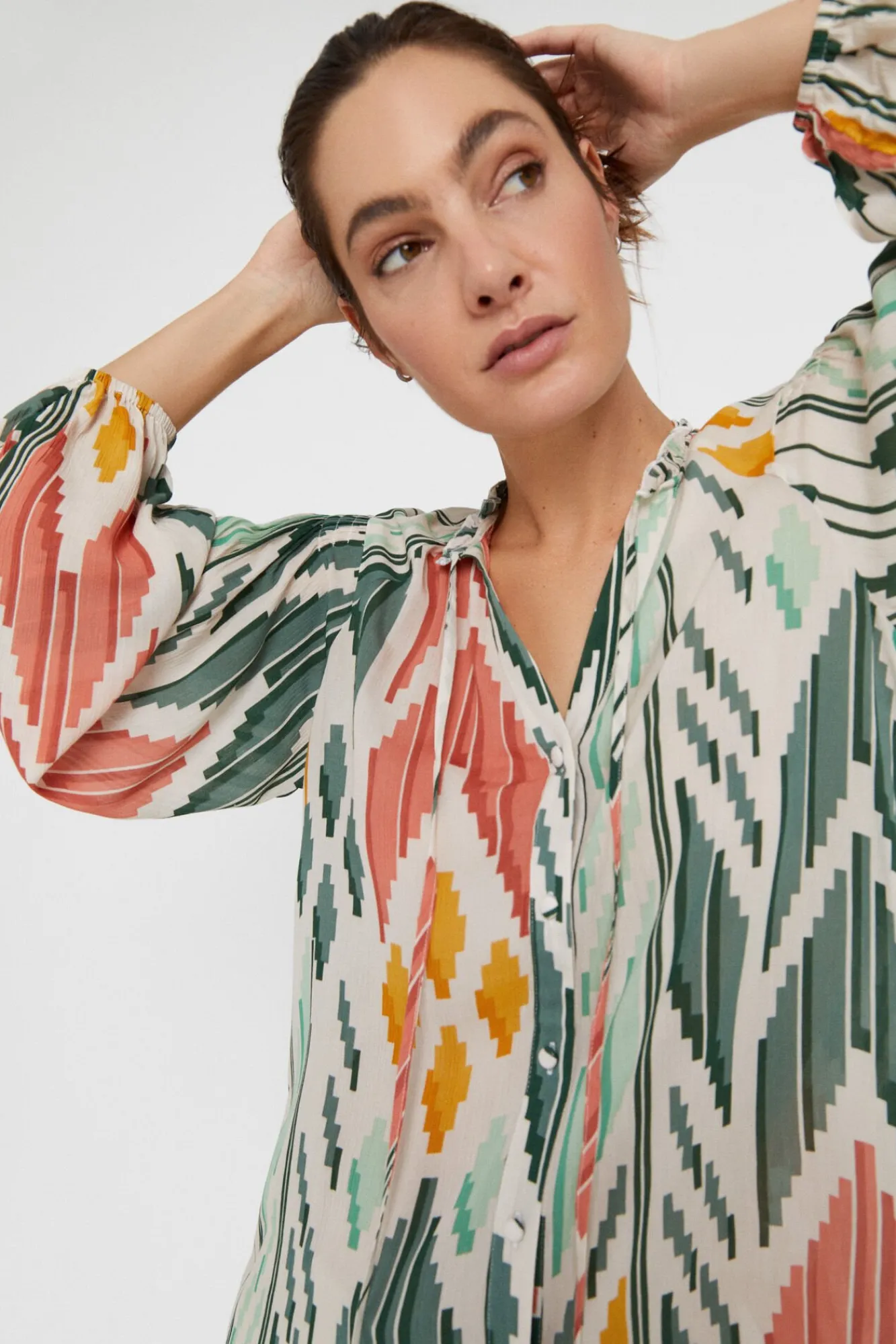 Camisa Estampada^Cortefiel Store