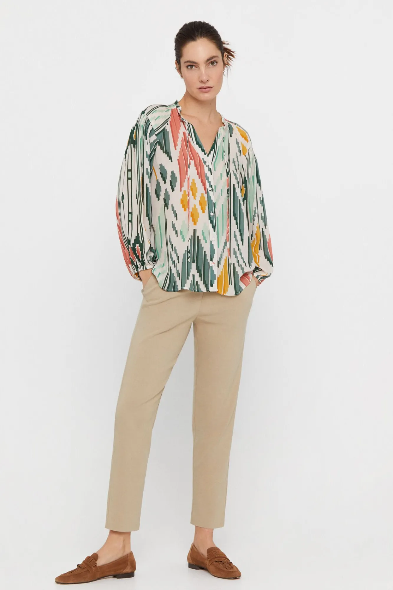 Camisa Estampada^Cortefiel Store