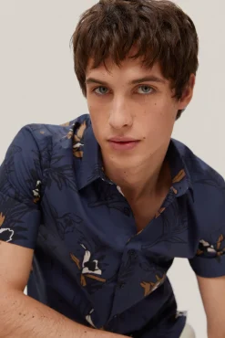Camisa Estampada Manga Corta^Pedro del Hierro Fashion