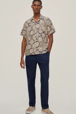 Camisa Estampada Manga Corta Tejido Italiano^Pedro del Hierro Outlet