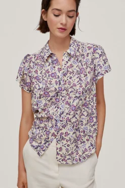 Camisa Fluida Estampado Floral^Pedro del Hierro Hot