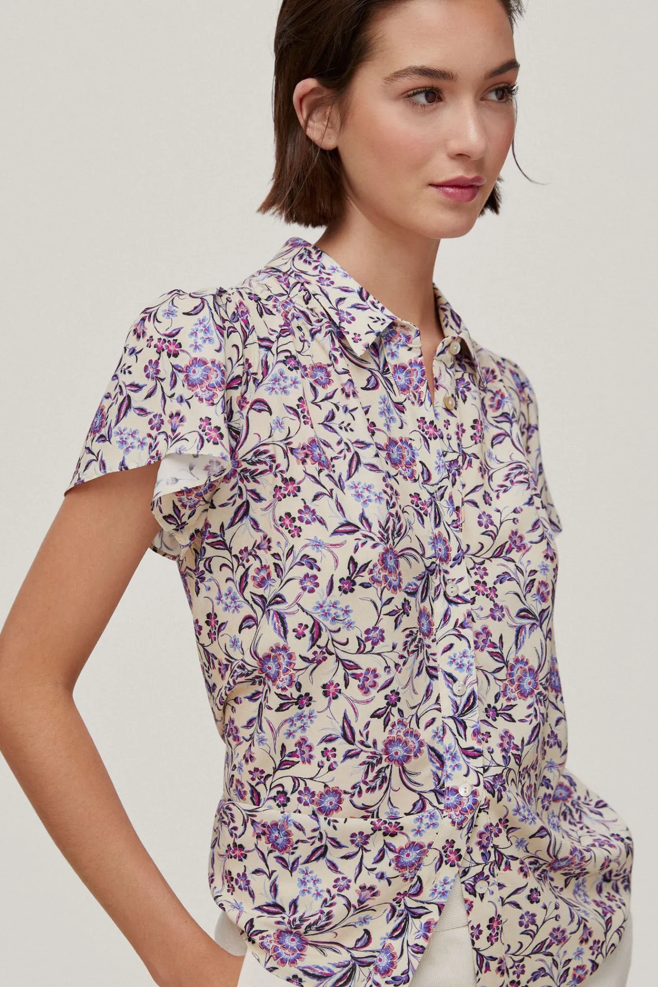 Camisa Fluida Estampado Floral^Pedro del Hierro Hot