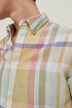 Camisa Lino Cuadro Madras^Pedro del Hierro Cheap