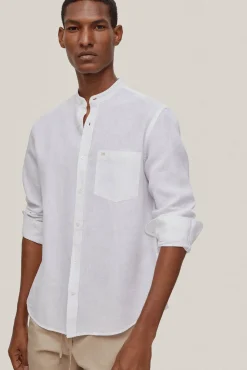 Camisa Lino Cuello Mao^Pedro del Hierro Cheap