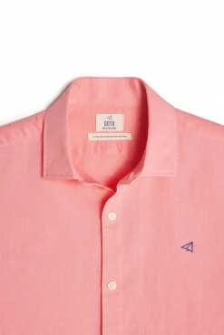 Camisa Lino Manga Larga^Ooto New