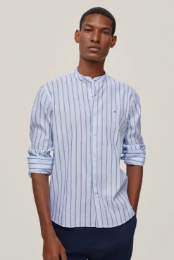 Camisa Lino Rayas Tejido Italiano^Pedro del Hierro Outlet