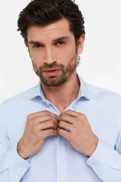 Camisa Lisa Coolmax Slim Fit^Cortefiel Best